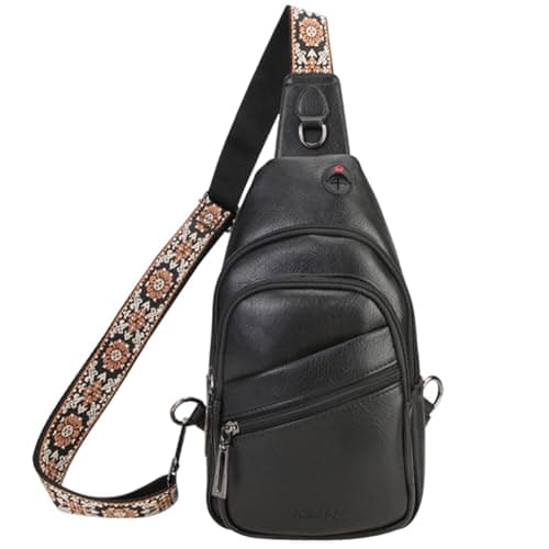 HiChiclife Sling Bag for Women Crossbody Bags for Women Trendy Crossbody purse Fanny Pack Chest Bag for Travel - Image 1