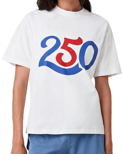 ReefSea 250th Anniversary T-Shirt Patriotic USA Flag Freedom Tee, World Soccer Cup Jersey Independence Lightweight T2501 - Image 1