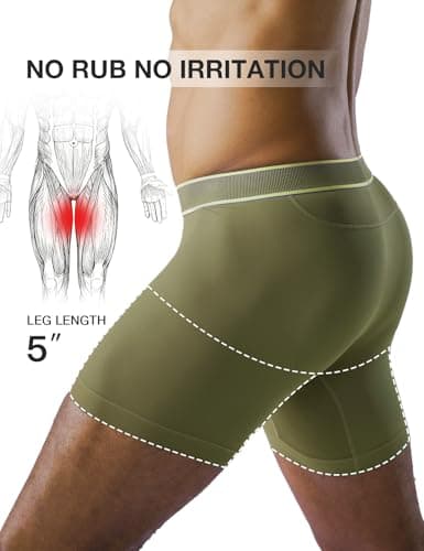 gagli Mens Underwear Pack, Breathable Boxer Briefs Moisture Wicking & Quick Dry & No Ride Up, Athletic Underwear with ComfortFlexible Waistband - Thumbnail 5