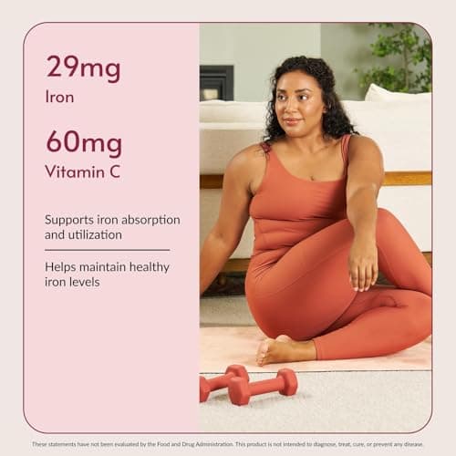 Bariatric Advantage Chewable Iron 29 mg - for Bariatric Surgery Patients - Iron with Vitamin C - No Iron Taste - Ferrous Fumarate & Carbonyl Iron Supplement - Passion Fruit - 90 Count - Thumbnail 5