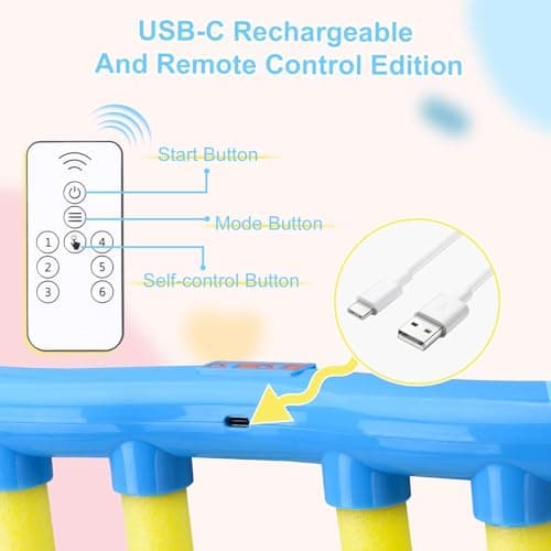 OCES Reflex Stick Game, Reflex Sticks Reaction Training Hand Speed Challenge Game, Upgrade Hand Eye Coordination Training Catching Toy Remote Control 3 Adjustable Speed (Standard) - Thumbnail 3
