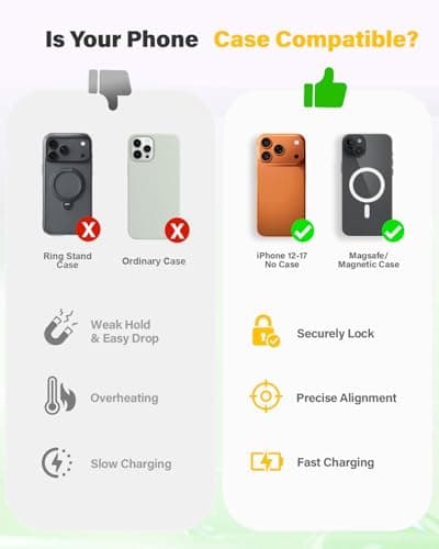 3 in 1 Fast Charging Station for iPhone, 25W Wireless Magnetic Phone Charger for iPhone 17 16e 16 15 14 13 12 Serise, Watch Charger Stand, Wireless Charging Station for AirPods 4 3 Pro, Green - Thumbnail 6