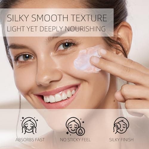 SKSOYT Salmon DNA PDNA Pink Hyaluronic Moisturizing Cream - Lightweight Hydrating Face Moisturizer, Brightening & Elasticity Support, Pore Care - Thumbnail 5