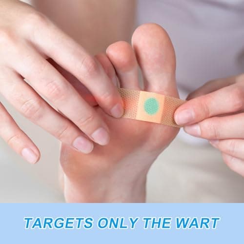 ZGjoib WART Corn Remover Pads for Feet 40% Salicylic Acid Wart Remover Pads, Corn Removers for Toes,Body - Thumbnail 5