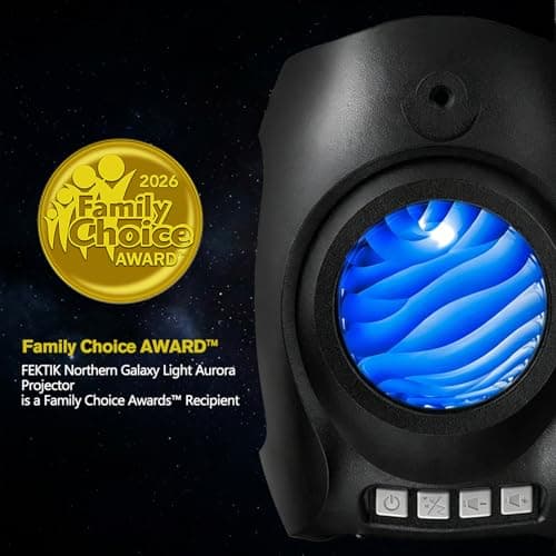 Northern Galaxy Light Aurora Projector, Star Projector with 33 Light Effects, Starry Nebula LED Lamp for Bedroom with Remote Control, White Noise, Kids/Adults Room Decor, Bluetooth Speaker for Parties - Thumbnail 2