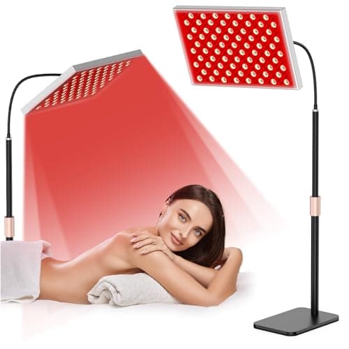 Red Light Therapy for Body Face, Infrared Light Therapy Panel Lamp with Stand, 660nm and 850nm Near Infrared LED Red Lights Therapy Device at Home, Gift for Mom Wife Girlfriend Sister Women - Image 1