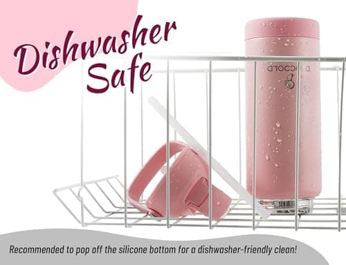 DLOCCOLD Kids Insulated Water Bottle with Leak Proof Straw Lid, Double Wall Vacuum Stainless Steel Water Bottle with Silicone Boot, Reusable Tumbler for Travel, Boys, Girls - Thumbnail 6