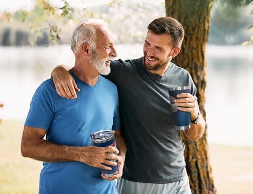 DLOCCOLD 60th Birthday Gifts For Men Tumbler 20oz - 1965 50th Cool Birthday Gift for Him 60 Year Old Men, Dad, Husband, grandpa - Present Turning 60 Year Old, Birthday Decorations Vintage 1965 Tumbler - Thumbnail 5