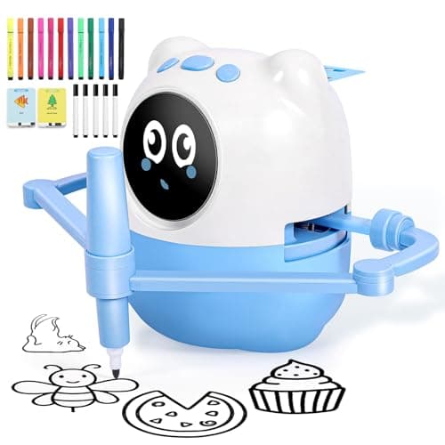Drawing Robot for Kids Ages 3-8, Screen Free Step by Step Drawing Toy with 150+ Cards, 4-in-1 Learn to Draw Educational Robot, No App Required Art Supplies for Toddlers Boys Girls Birthday Gift - Image 1