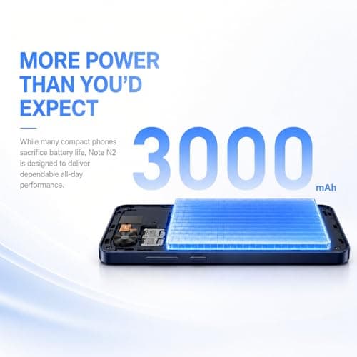 AGM Note N2 Smartphone for T-Mobile ONLY, 4.96" Compact 4G Cell Phone - Thumbnail 5