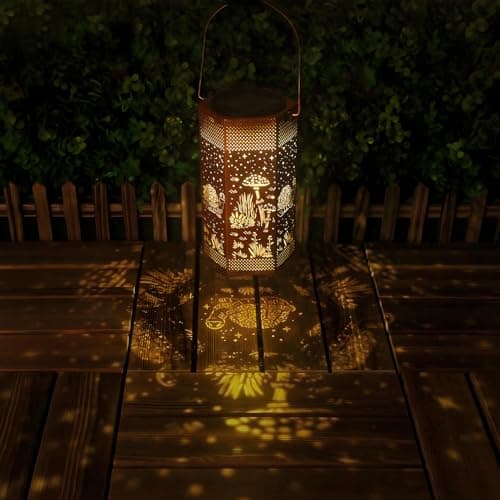 2 Pack Turtles Solar Lantern Outdoor Waterproof - Mothers Day Gifts for Mom Grandma - Birthday Day Gifts for Women, Garden Decor Solar Lights Outdoor - Thumbnail 2