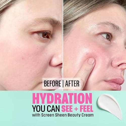 SurFACE Face Moisturizer with Microalgae, Retinol, Squalane Hydrating Blue Light Defense Cream Screen Sheen 1.7 oz - Thumbnail 3