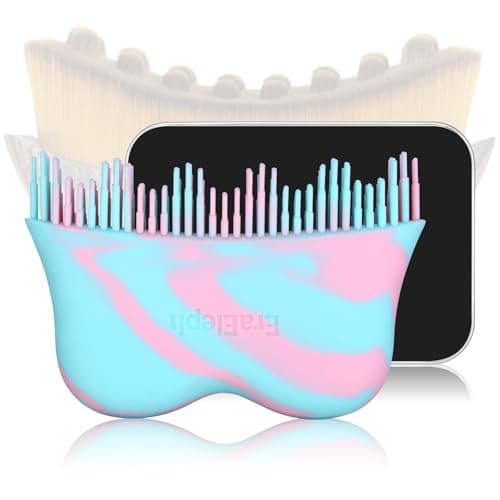 Lymphatic Contour Face Brush, Silicone Lymphatic Drainage Massager, Dry Brush Alternative to Gua Sha for Face and Body - Image 1