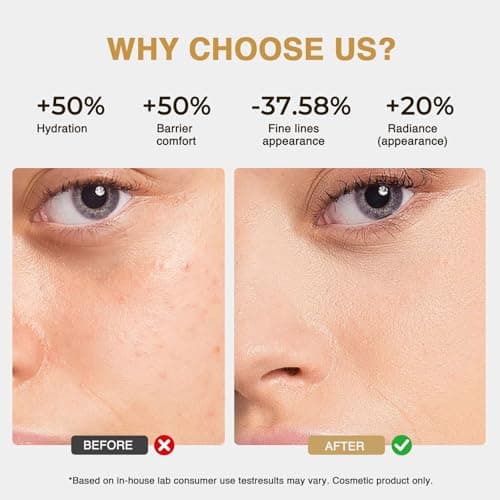 CA CAREL Brightening Face Cream, Ganoderma Peptides Rejuvenating Moisturizer with Collagen, Hyaluronic Acid, Niacinamide for Radiant Booster, Hydrating, Firming Skin - Thumbnail 3