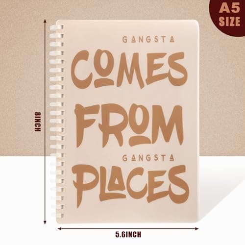 Niodel 4 Pack A5 Spiral Notebook for Note Taking, 6 X 8 inch Waterproof Softcover 80 Sheets/160 Pages Journals Writing Lined Notebooks Bulk for Study Back to School Office Work Personal Supplies - Thumbnail 2