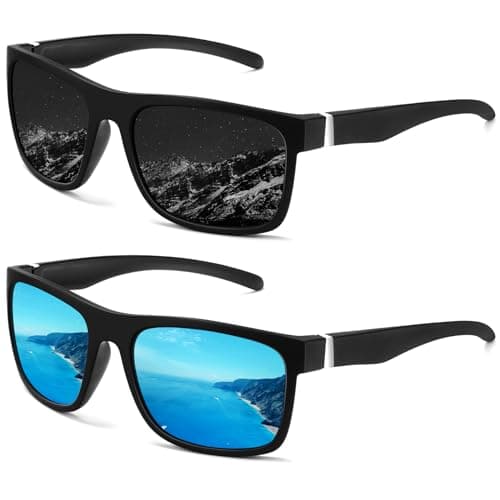 KALIYADI Mens-Sunglasses Polarized-Sunglasses-Men: Polarized Sun Glasses With UV400 Protection for Driving Fishing - Image 1