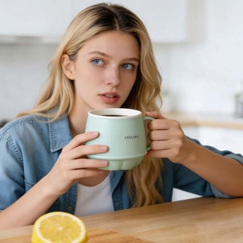 Table Boiling Water Mug, Beverage Warmer, 45-100℃ Temperature Control, 13.5Oz 300W Fast Coffee Heating Cup, 4H Keep Warm, Electric Coffee Mug for Office, Home, Dorm, Gift for Friends Family Coworkers - Thumbnail 5