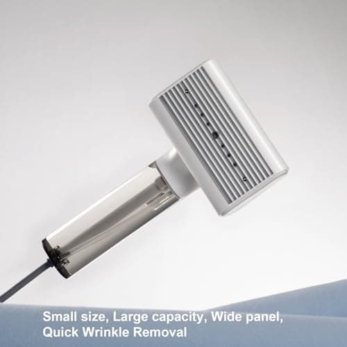 G10 Steamer for Clothes, Portable Iron and Travel Steamer, Handheld Garment Steamer, 0.9 lbs,1200W Mini Steam Iron for Travel and Home (Only for 120V) White - Thumbnail 2