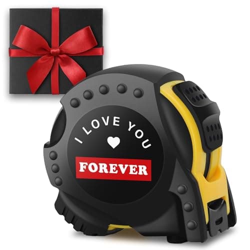SANTAPICK Tape Measure, Wedding Anniversary for Husband, I Love You Gifts for Men Him - Image 1