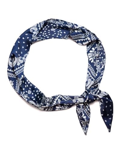 rgwtgkyh Silk Nautical Scarf Belt for Women Dark Blue Paisley Soft Decorative Waist Sash for Jeans Elegant Formal Prom Dress Waistband Western Boho Accessory