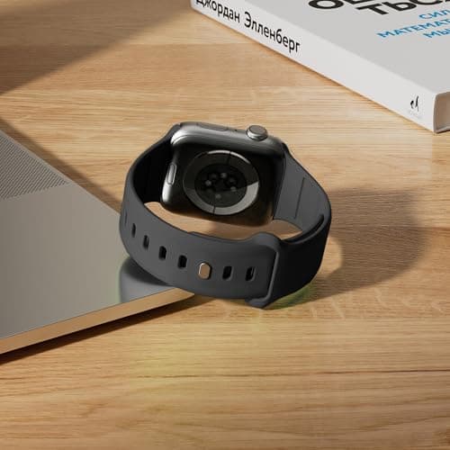 12 Pack Sport Bands Compatible with Apple Watch Band 38mm 40mm 41mm 42mm 44mm 45mm 46mm 49mm for Women Men,Soft Wristband Silicone Strap for iWatch Bands Series 11 10 9 8 7 6 5 4 3 2 1 Ultra SE - Thumbnail 4