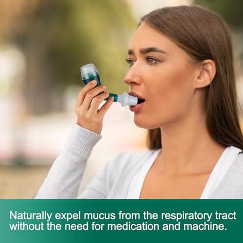Giyosk Breathing Exercise Device for Lungs, Lung Expansion and Mucus Relief Device, Portable Expiratory Breathing Exerciser with A Set of Accessories, Breathing Trainer for Lung Cleanse(Green) - Thumbnail 6
