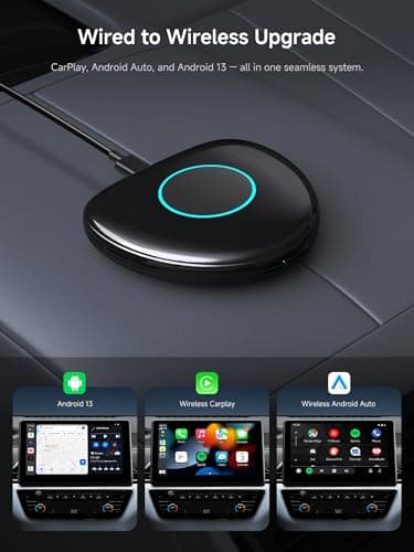 MYATOTO Magic AI Box, Wireless CarPlay/Android Auto Adapter, Car Video Box Supports for Netflix/YouTube/TikTok/TF Card, DriveChat AI Smart Box with GPS/Dual Bluetooth - Thumbnail 3