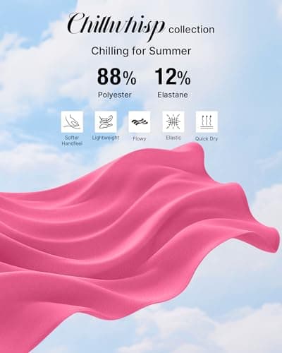 G4Free Golf Skorts for Women Summer Tennis Skirt with Shorts Ruffled Hem Workout Skirts with Pockets Athletic Picklebal(Rose Pink,M) - Thumbnail 5