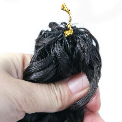 YWIGS Human Crochet Hair for Miracle Knots Water Wave 18" NC 100 Strands - Thumbnail 4