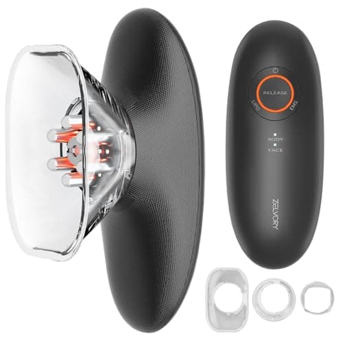 Zelvory 3-in-1 Body Sculpting Machine with Vacuum, Microcurrent & Red Light