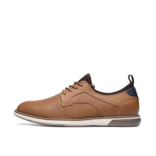Bruno Marc Men's Casual Dress Shoes Business Formal Oxfords Sneakers,Size 13,Brown,SBOX26014M - Thumbnail 3