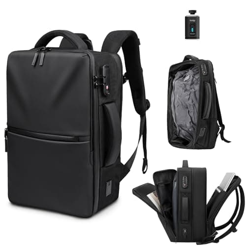 Zurligi Vacuum Travel Backpack, 40–70L Large Capacity Expandable Carry-On, Smooth Zippers, Multi-Compartment, TSA Lock, USB Port, Durable Comfortable Fits 19" Laptop for Business, Intl Travel(40-70L) - Image 1