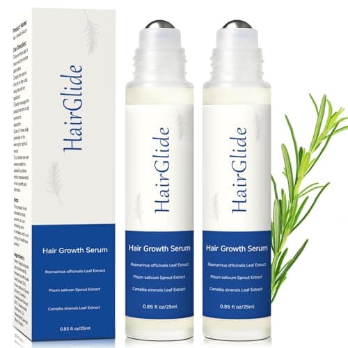 Hair Growth Serum Roll On, Rosemary Oil for Hair Growth, Be Roll On Rosemary Plant Essential Oils Extract Helps Support Body Thicker Fuller Hair for Men Women Pick - Image 1