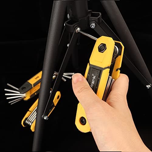 MULWARK 25 pcs Folding Allen Wrench Set | Metric & Standard SAE - Key Tool 3 Pack Portable Hex for Basic Home Repair and General Applications - Thumbnail 2