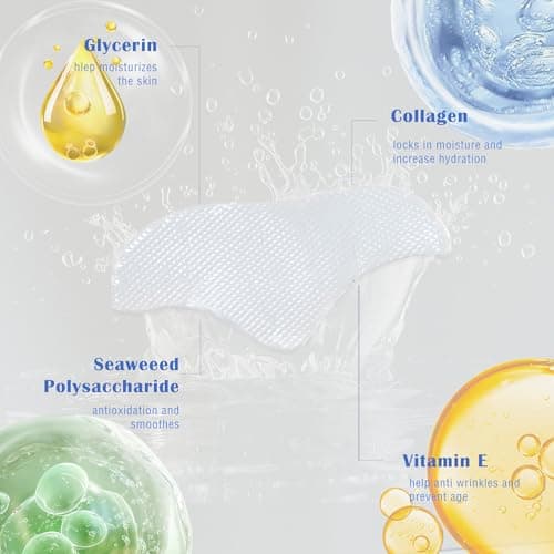 Forehead Wrinkle Patches & Smile Line Patches Overnight, jelly wrinkles patches with Collagen, Smoothing before dates or makeup, Gentle Facial Wrinkles for Day or Overnight, Skin Gifts for Women & Men - Thumbnail 4