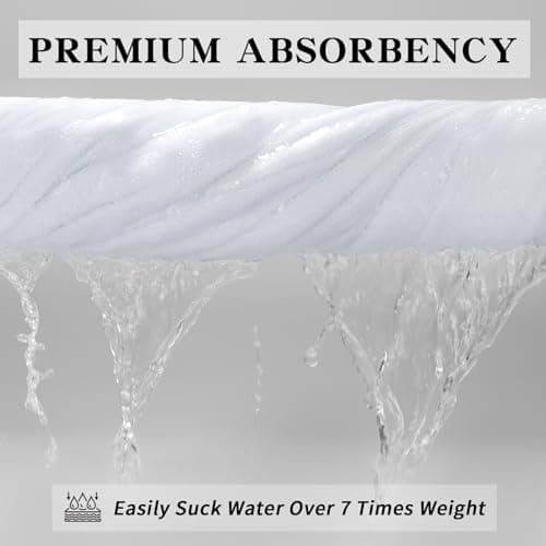 Inner Wish Women's Soft Terry Cloth Bathrobe - Ultra Absorbent Quick Dry Kimono Robe for Shower,Spa,Home，Snow White，2XL/3XL - Thumbnail 2