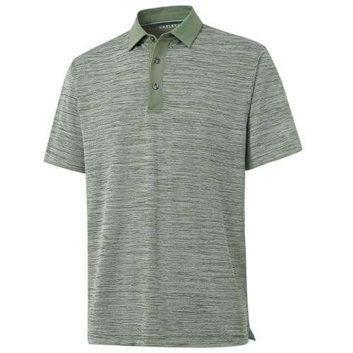 M MAELREG Golf Shirts for Men Dry Fit Moisture Wicking Pique Performance Casual Sport Mens Polo Shirts Short Sleeve