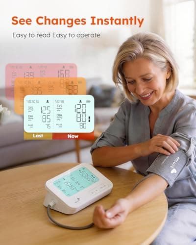 BBLOVE Blood Pressure Monitor, FSA-HSA Eligible, One-Touch Voice Control - Thumbnail 3