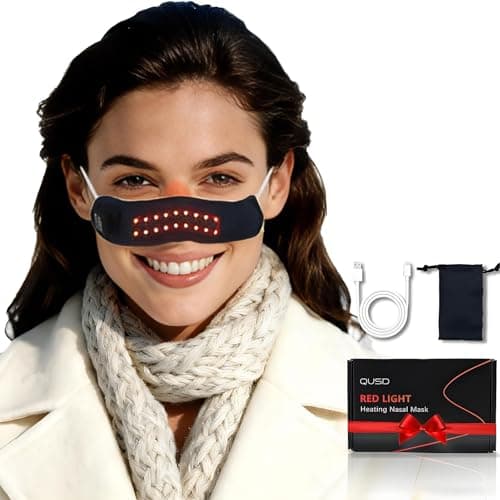 Red Light Therapy for Nose Warmer, Heated Nasal Mask,Nasal Soothing Device,Heating Winter Nose Warmer Cover Men Women Cold Weather Outdoor Activities - Image 1