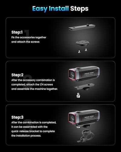 AKEEYO AKY-710Lite 2K30FPS WiFi Action Camera with Ultra HD,Motorcycle Camera/Bike Camera IP66 Waterproof with Loop & Emergency Recording, Parking Monitor,Rechargeable,7.5 Hours Extended Battery - Thumbnail 6