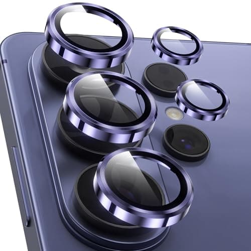 YWXTW Camera Lens Protector for Samsung Galaxy S26 Ultra, [5X Stronger] Individual Metal Ring Tempered Glass Camera Cover for Galaxy S26 Ultra Accessories, Anti Scratch, 1 Set - Image 1