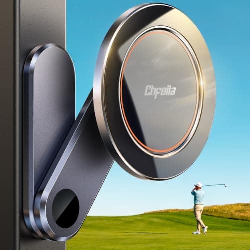 2026 Upgrade 360° Magnetic Golf Cart Phone Holder for iPhone [1s Snap], Golf Gifts for Fathers Day Birthday Gift for Men Husband Him Boyfriend Grandpa, Golf Accessories Fit EZGO Yamaha Club Car - Image 1