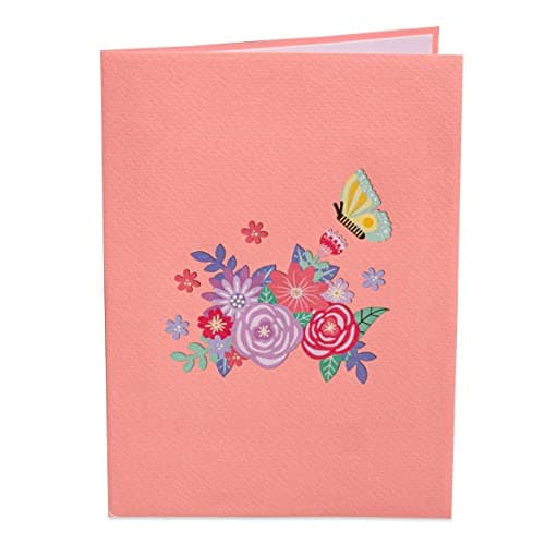 Paper Love 3D Pop Up Mothers Day Card, Love Mom, For Mom, Wife - 5" x 7" Cover - Includes Envelope and Note Tag - Thumbnail 3