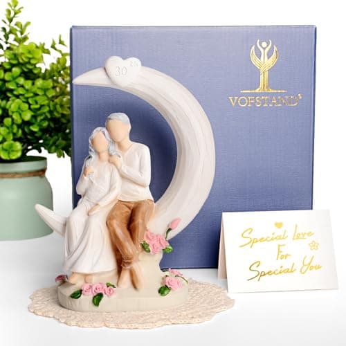 Vofstand 30 Years Anniversary Figurines Gifts for Couple - Thumbnail 6