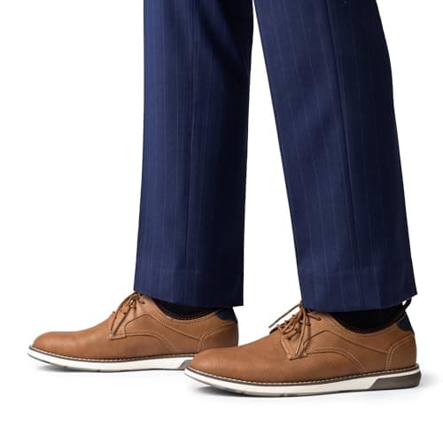 Bruno Marc Men's Casual Dress Shoes Business Formal Oxfords Sneakers,Size 13,Brown,SBOX26014M - Thumbnail 2