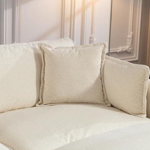 Fachmaih Sectional Loveseat Cloud Couch Modular Sofa Deep Seat Couches 78" Modern Cloud Couch with Pillow for Living Room, Bedroom and Apartment - Thumbnail 4