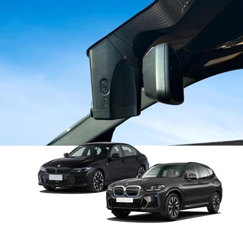 BMW Dash Cam for 5 Series Gen7 G30 G31 G38/7 Series Gen6 G11 G12, 4K Dash Camera wirh OEM-Style, No Visible Wires, WiFi & App, Parking Mode, Plug and Play, Breeze Installation, 64GB Card
