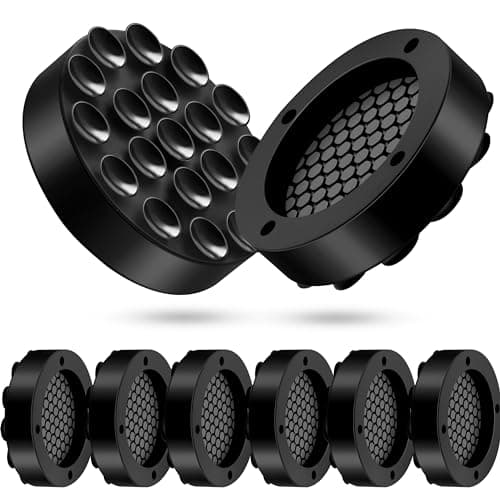 LILIWER Anti Vibration Pads For Washing Machine, Prevent Sliding Out, Soundproofing Base for Appliances, Floor Protector 8 Pack (8) - Image 1