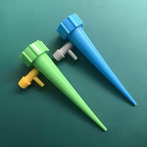 Self Watering Spikes for Plant, Plant Watering Spike,Automatic Plant Waterer for Garden Planter Indoor & Outdoor Adjustable Drip Irrigation Vacation Plant Waterer (20) - Thumbnail 2