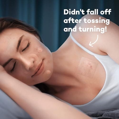 LitBear Large Pimple Patches for Face (6 Sizes 118 Pcs), Big Hydrocolloid Acne Patches, XL Hydrocolloid Bandages for Body, Cheek, Forehead, Chin, Full Face, Back, Nose - Thumbnail 5